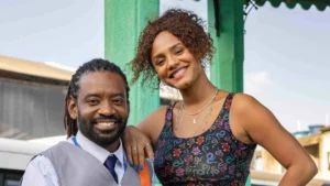 Fabrício Boliveira e Jessica Ellen em Jão e Madá em Volta por Cima
