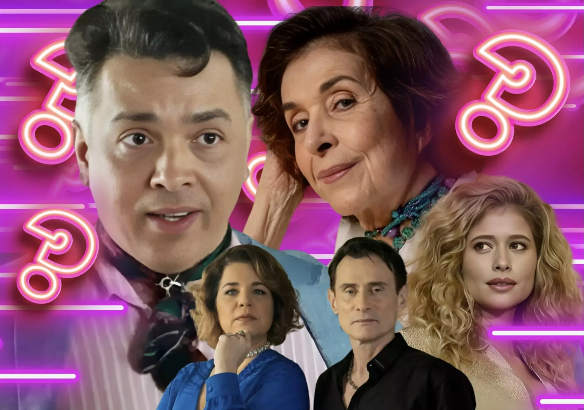 Personagens de Volta por Cima
