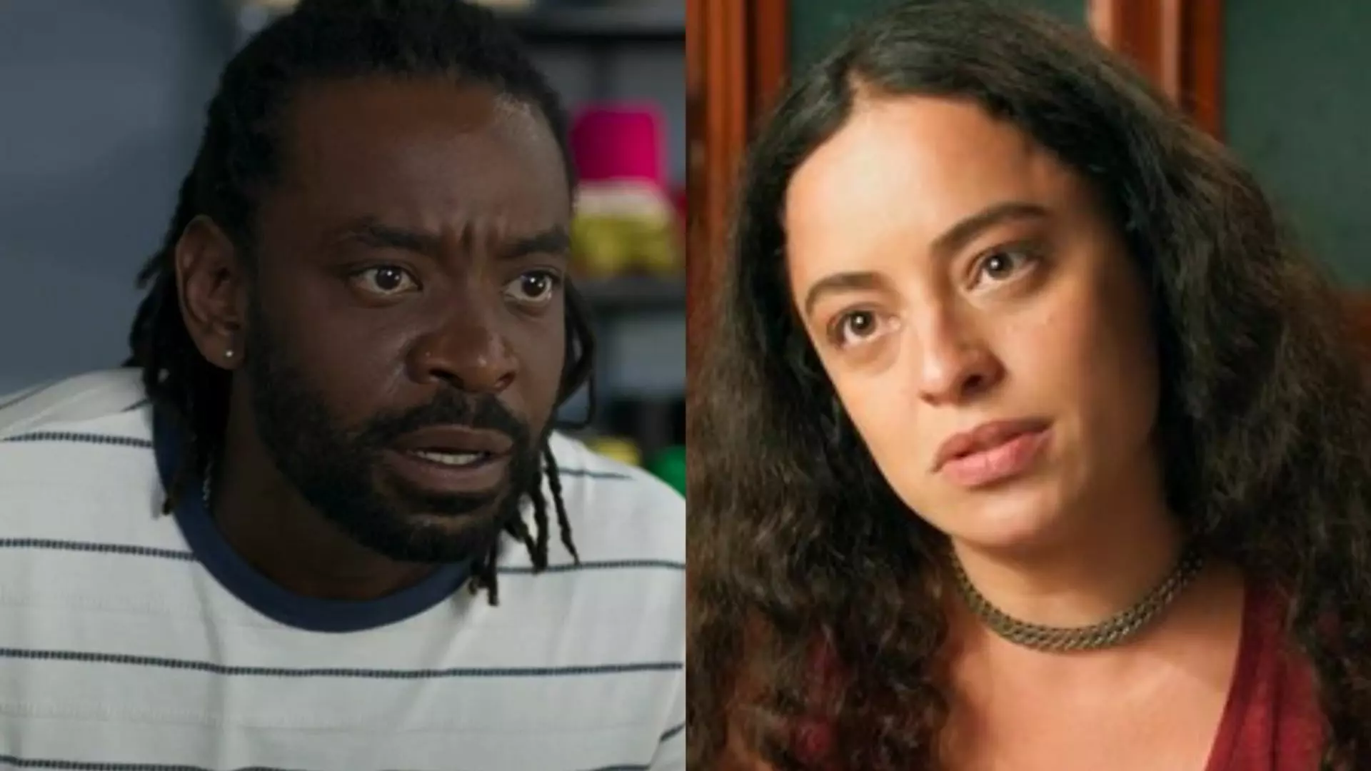 Jão (Fabrício Boliveira) e Cacá (Pri Helena) em Volta por Cima