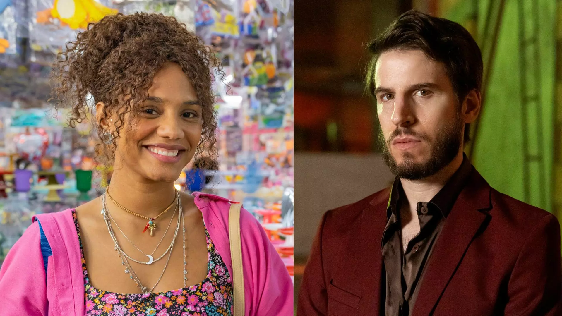 Madalena (Jessica Ellen) e Baixinho (Rodrigo Garcia) em Volta por Cima