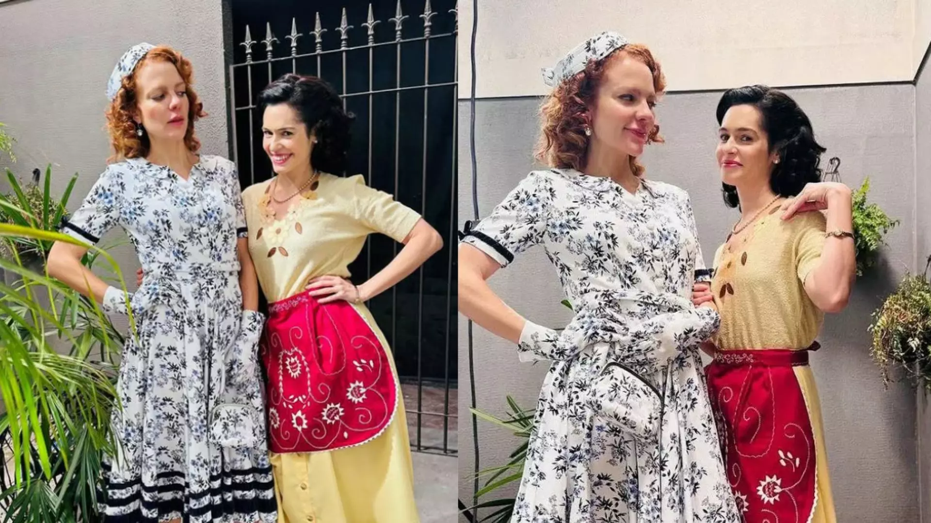 Maria Eduarda Carvalho e Maria Flor são Teresa e Anita em Garota do Momento