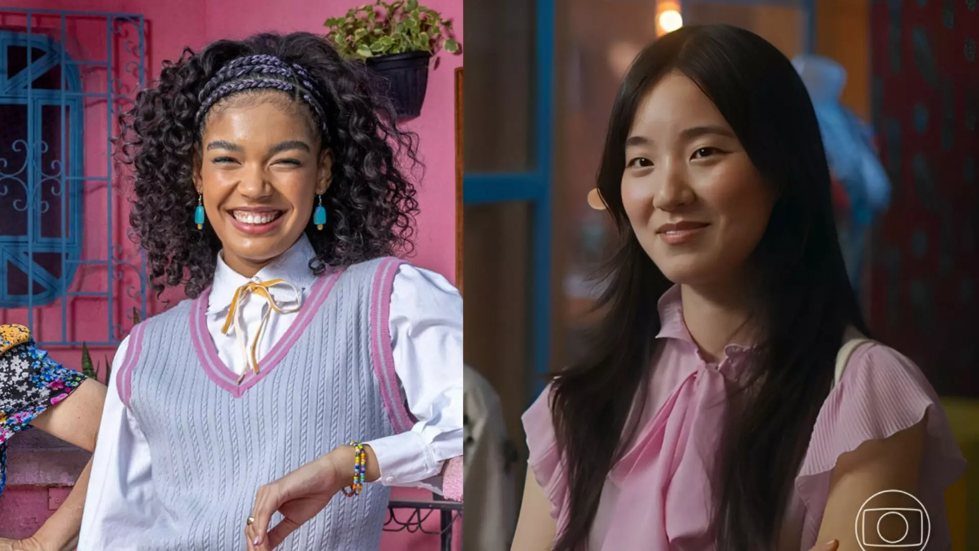 Tati (Bia Santana) e Hana (Sharon Cho)