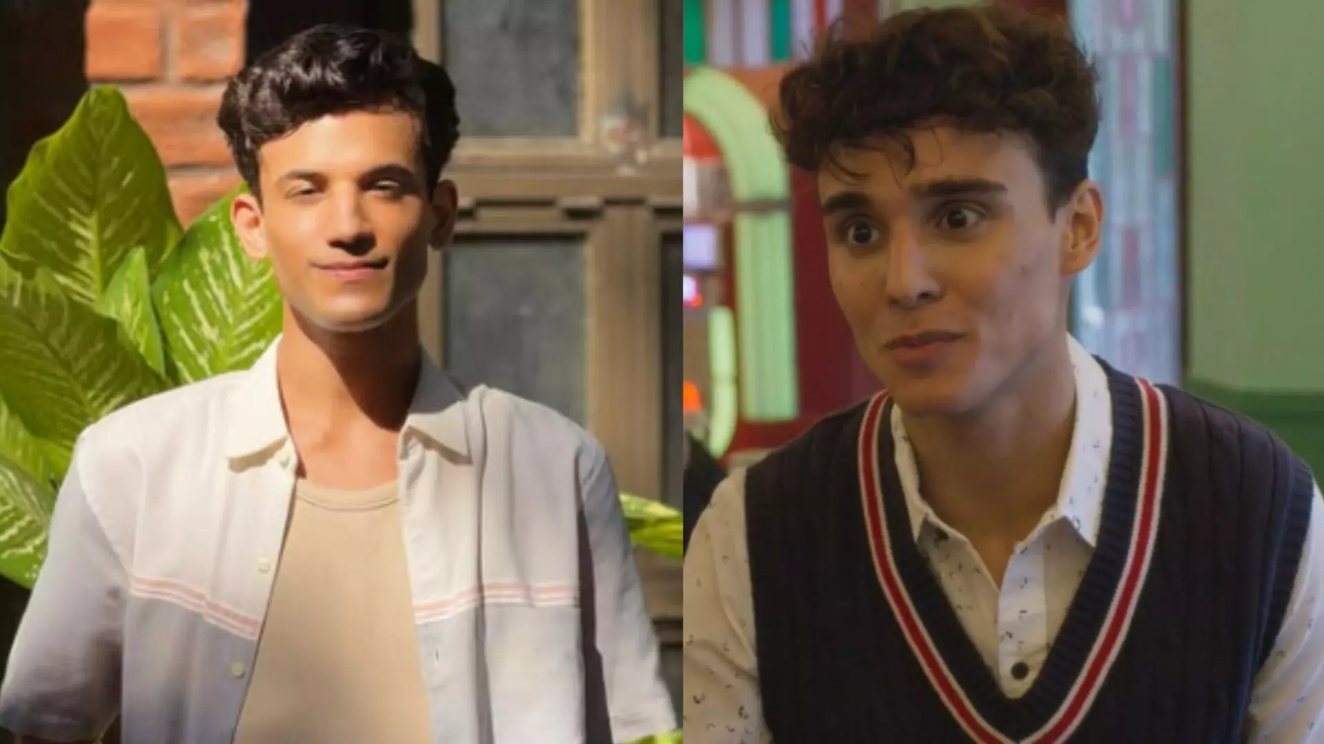 Vinícius (Elvis Vittorio) e Guto (Pedro Goifman)
