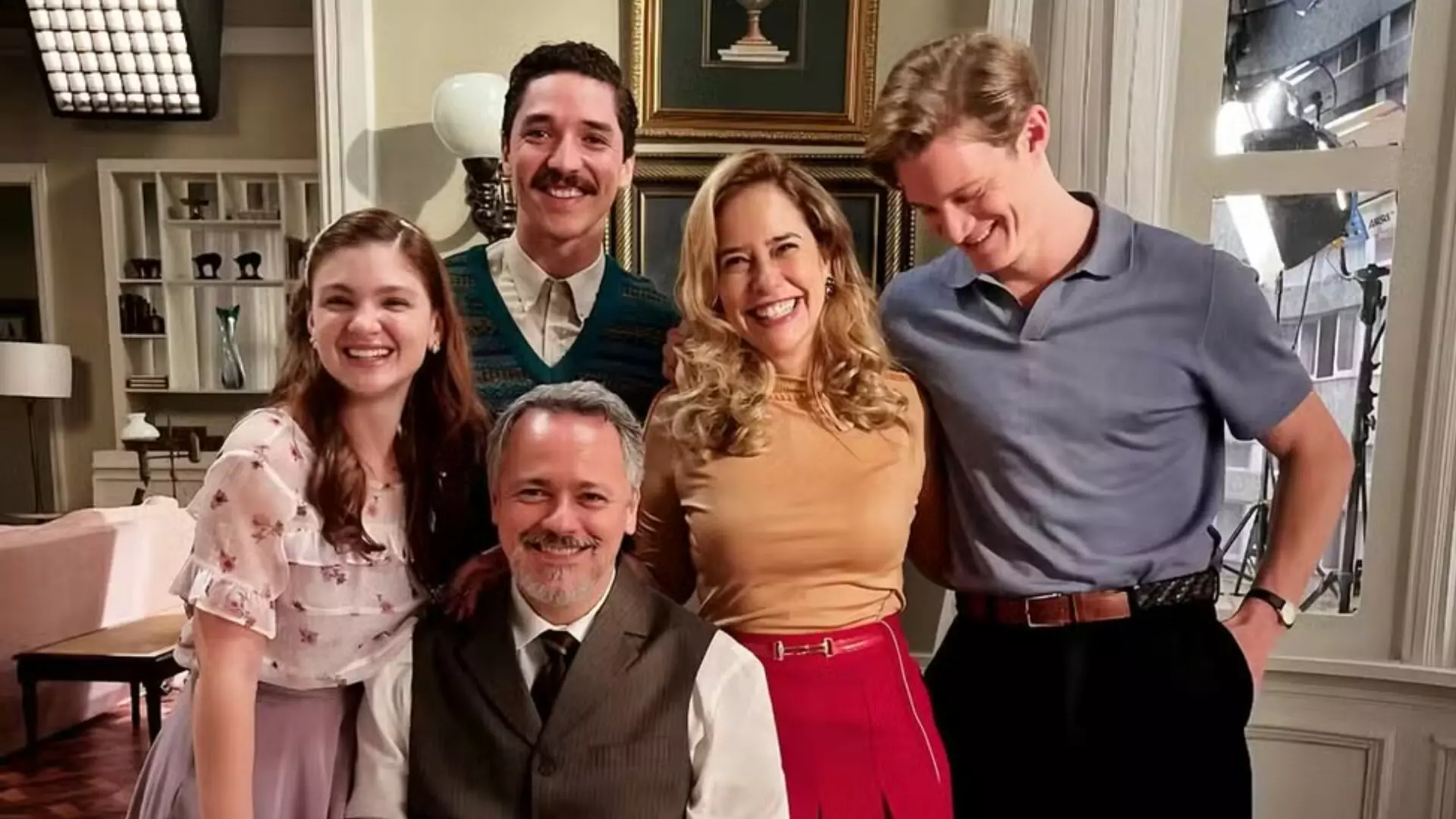 A família de Lígia (Palomma Duarte) em Garota do Momento