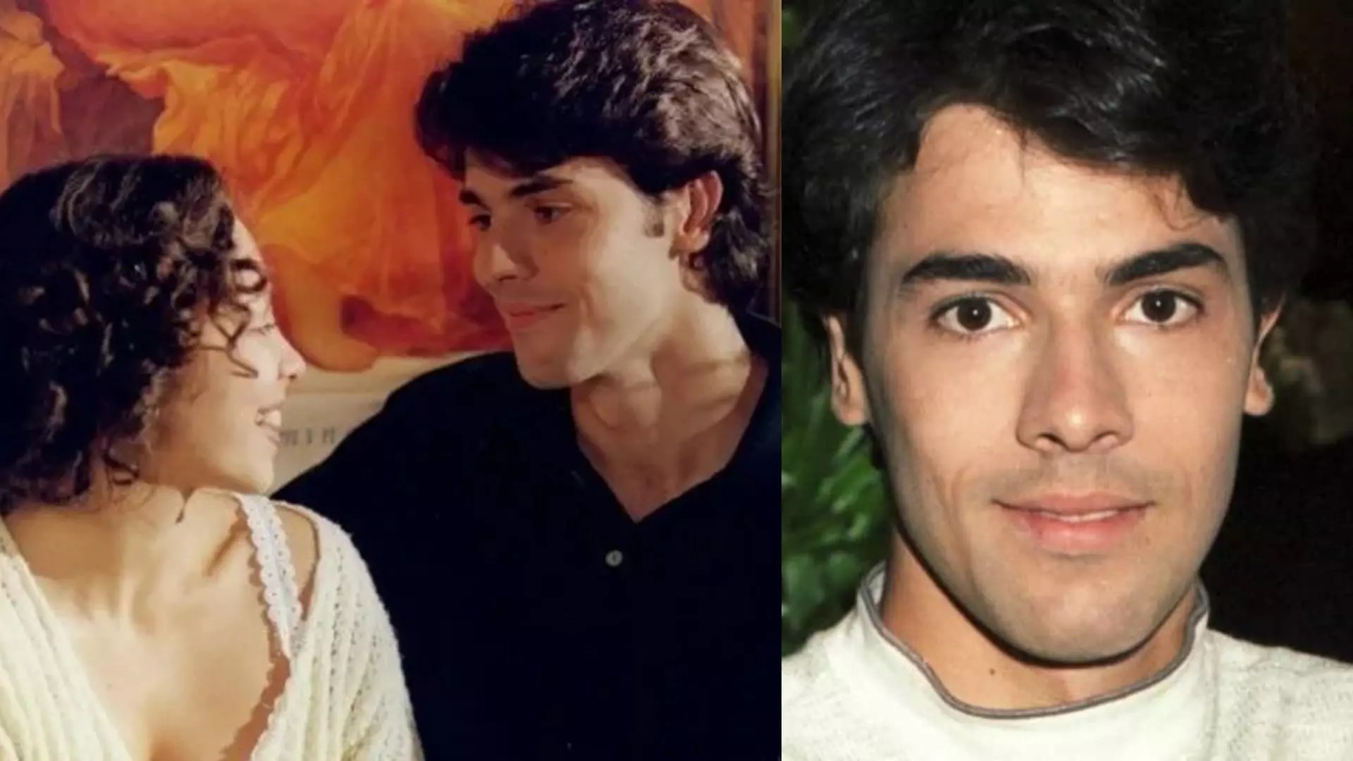 Carla Marins e Cláudio Lins em História de Amor