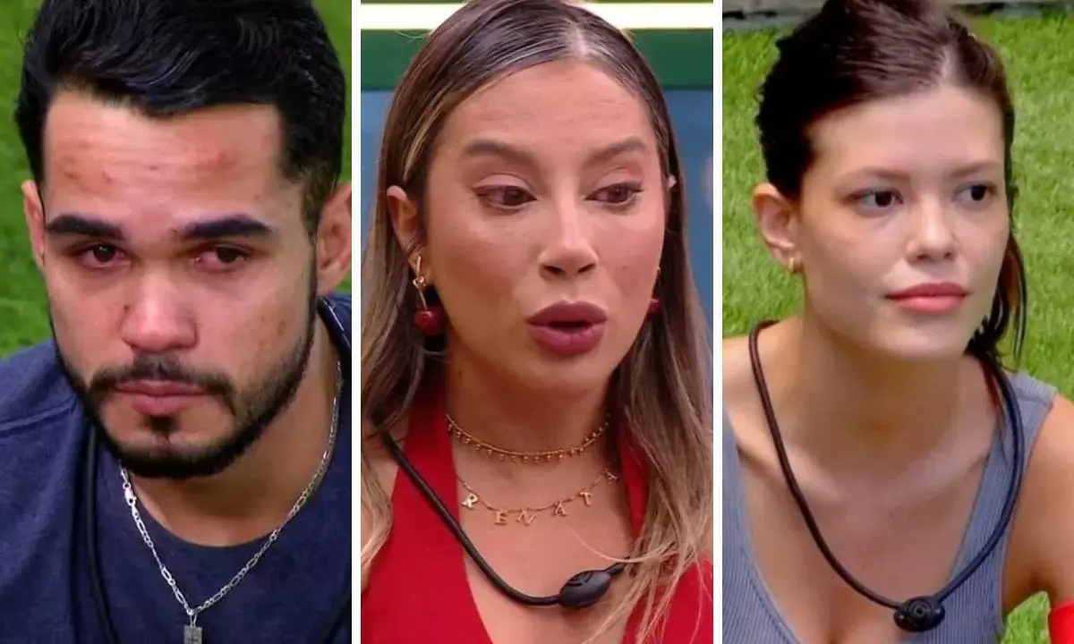 João Pedro, Renata e Vitória Strada