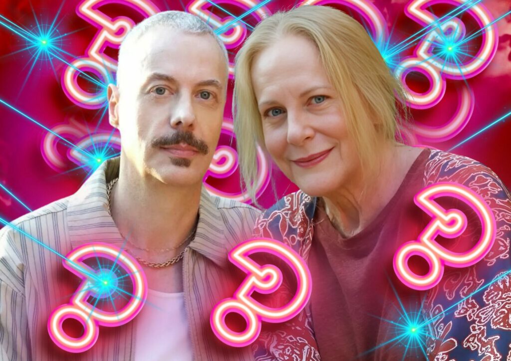 Marco (Guilherme Weber) e Ruth (Lucinha Lins) em Volta por Cima