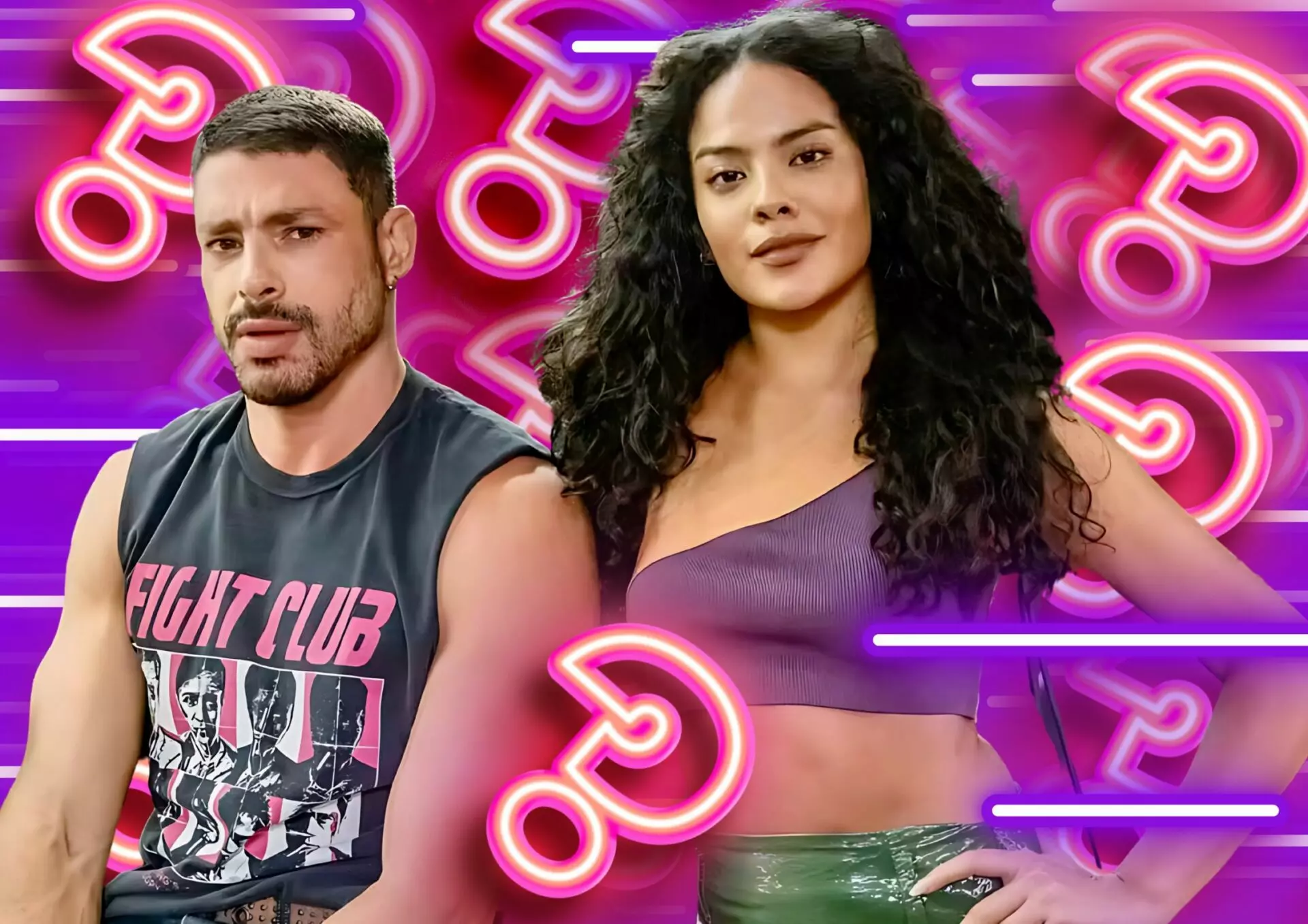 Raquel e César em Vale Tudo