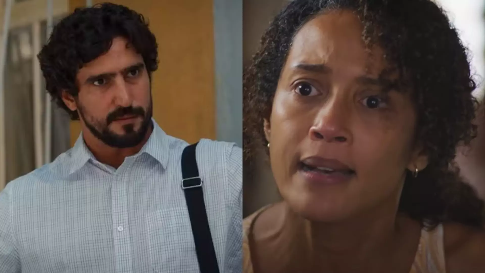 Ivan (Renato Góes) e Raquel (Taís Araujo) de Vale Tudo