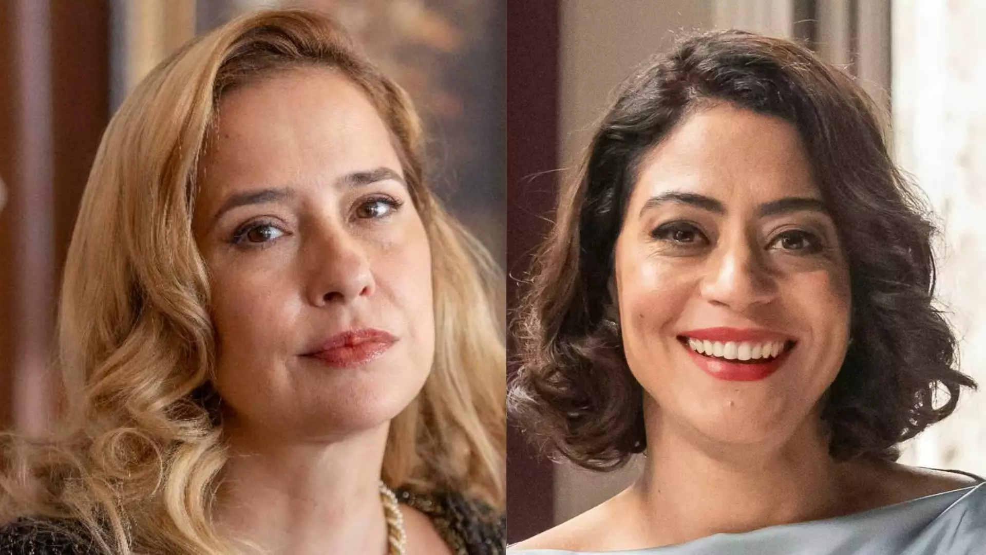 Lígia (Palomma Duarte) e Clarice (Carol Castro) em Garota do Momento