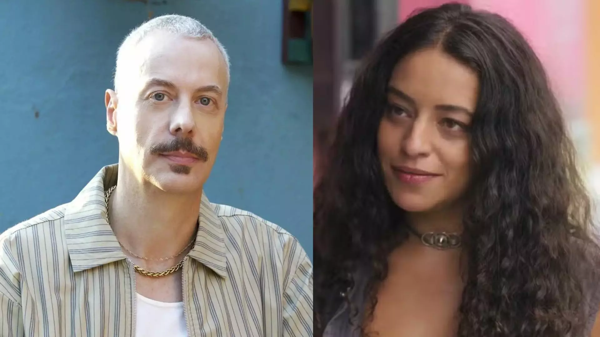 Marco (Guilherme Weber) e Cacá (Pri Helena) em Volta por Cima