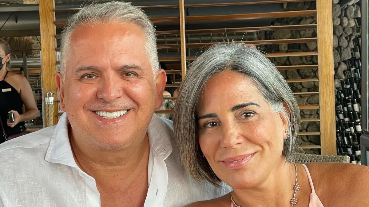 Orlando Morais e Gloria Pires