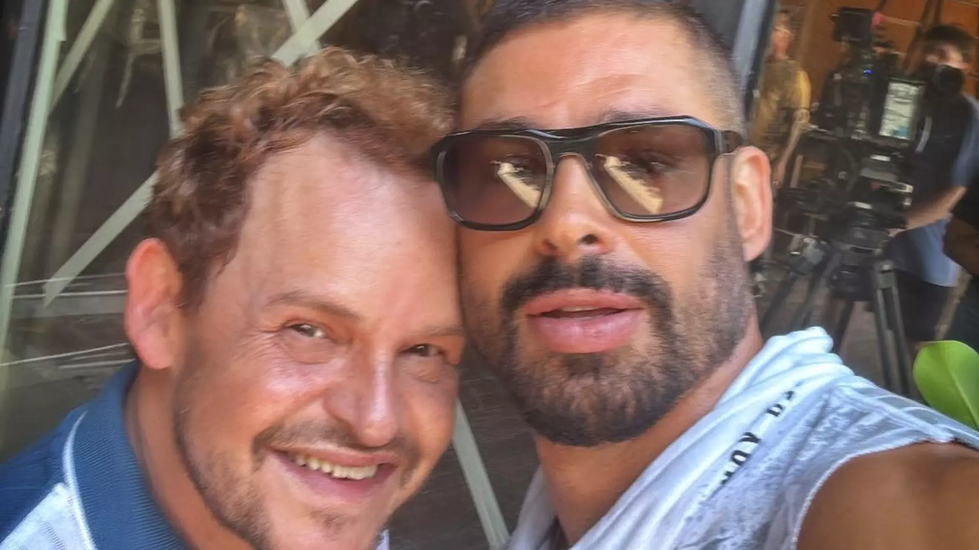Matheus Nachtergaele e Cauã Reymond, o Poliana e o César de Vale Tudo