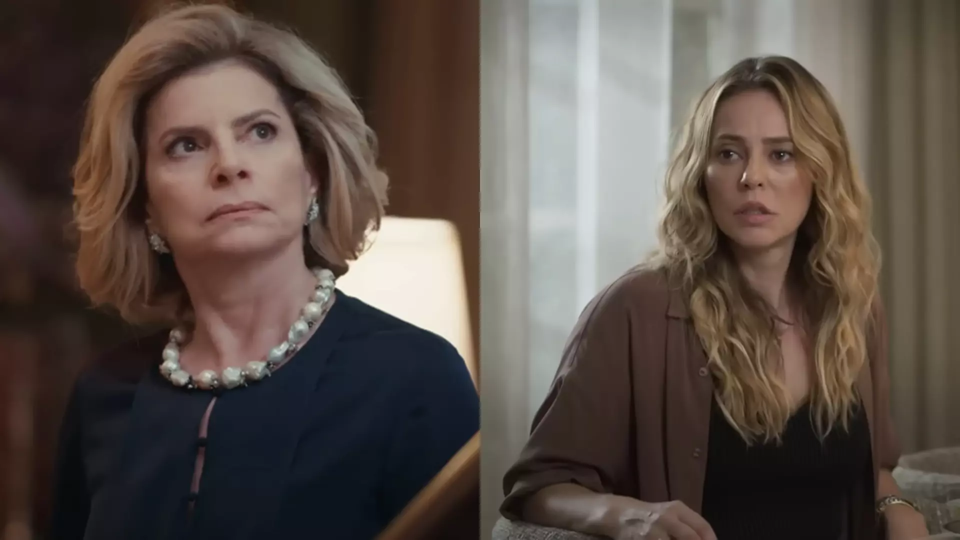 Odete (Débora Bloch) e Heleninha (Paolla Oliveira) de Vale Tudo