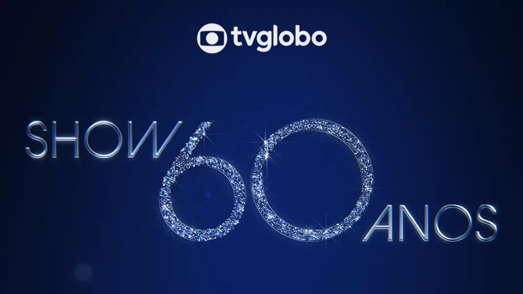 Logotipo do Show 60 Anos, que celebra seis décadas de operação da TV Globo