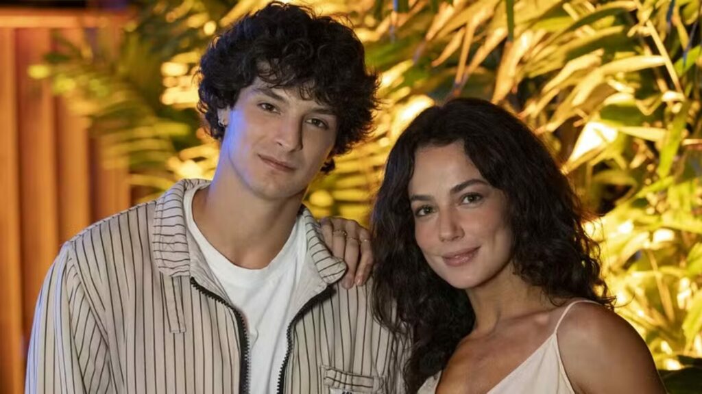 Tiago (Pedro Waddington) e Vera (Fernanda Marques)