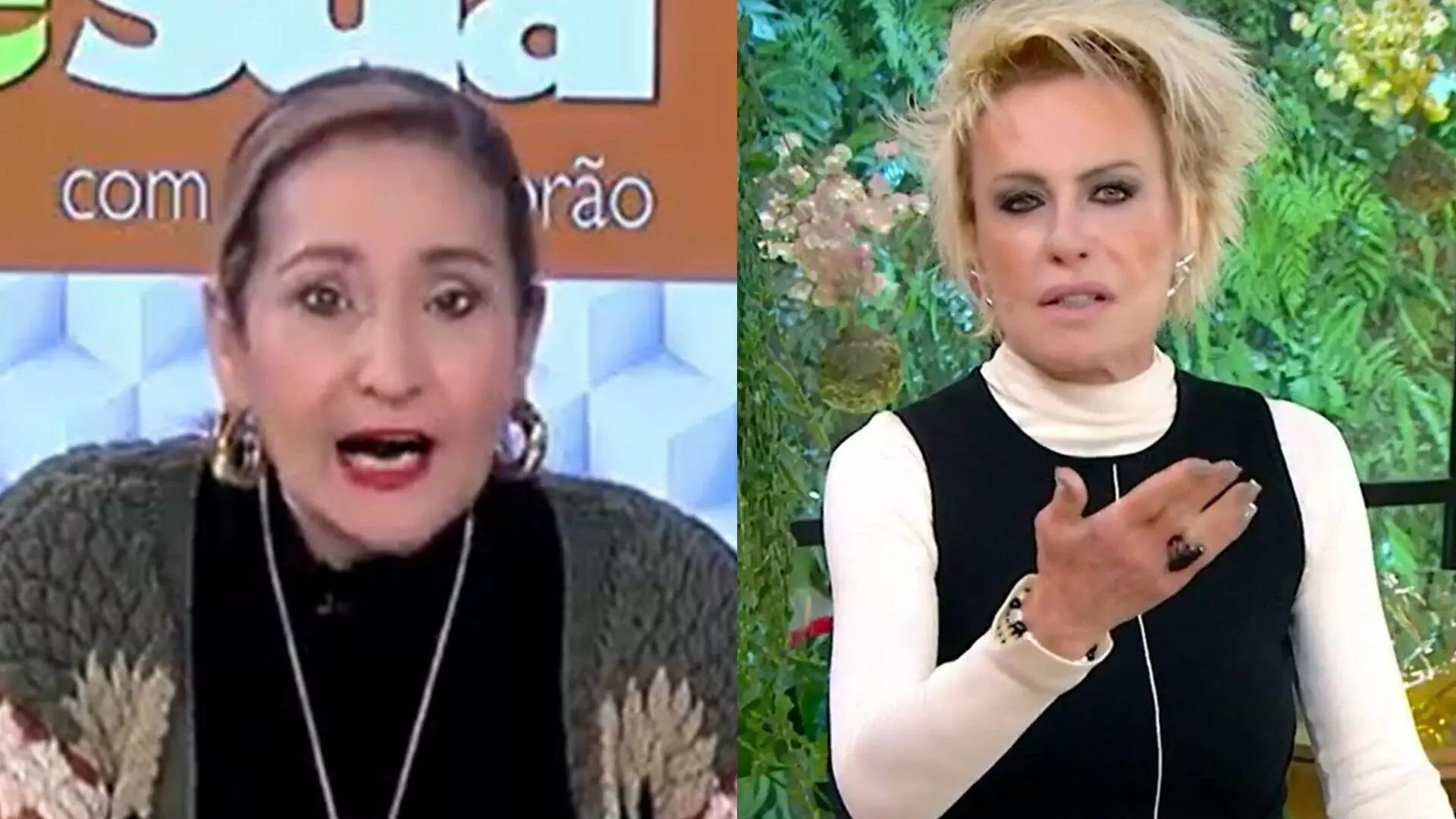 Sonia Abrão e Ana Maria Braga