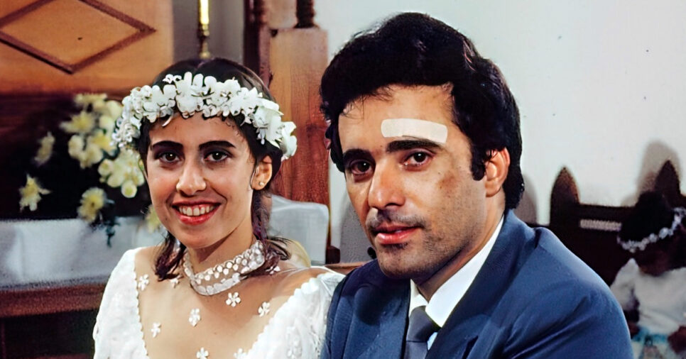Fernanda Torres e Tony Ramos em Selva de Pedra