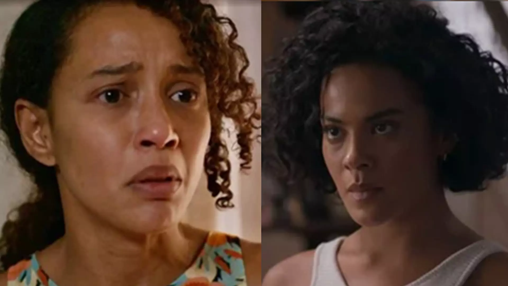 Raquel (Taís Araujo) e Maria de Fátima (Bella Campos) de Vale Tudo