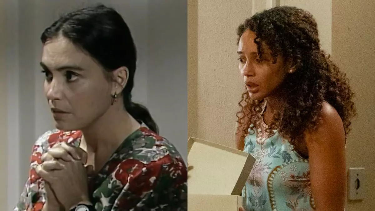 Regina Duarte e Taís Araújo em Vale Tudo