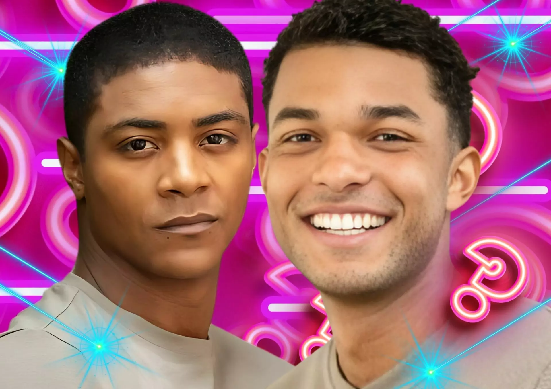 Marlon e Samuel em Dona de Mim