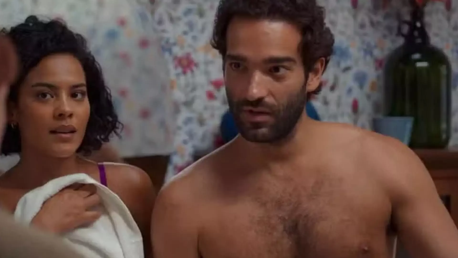 Fátima (Bella Campos) e Afonso (Humberto Carrão) de Vale Tudo