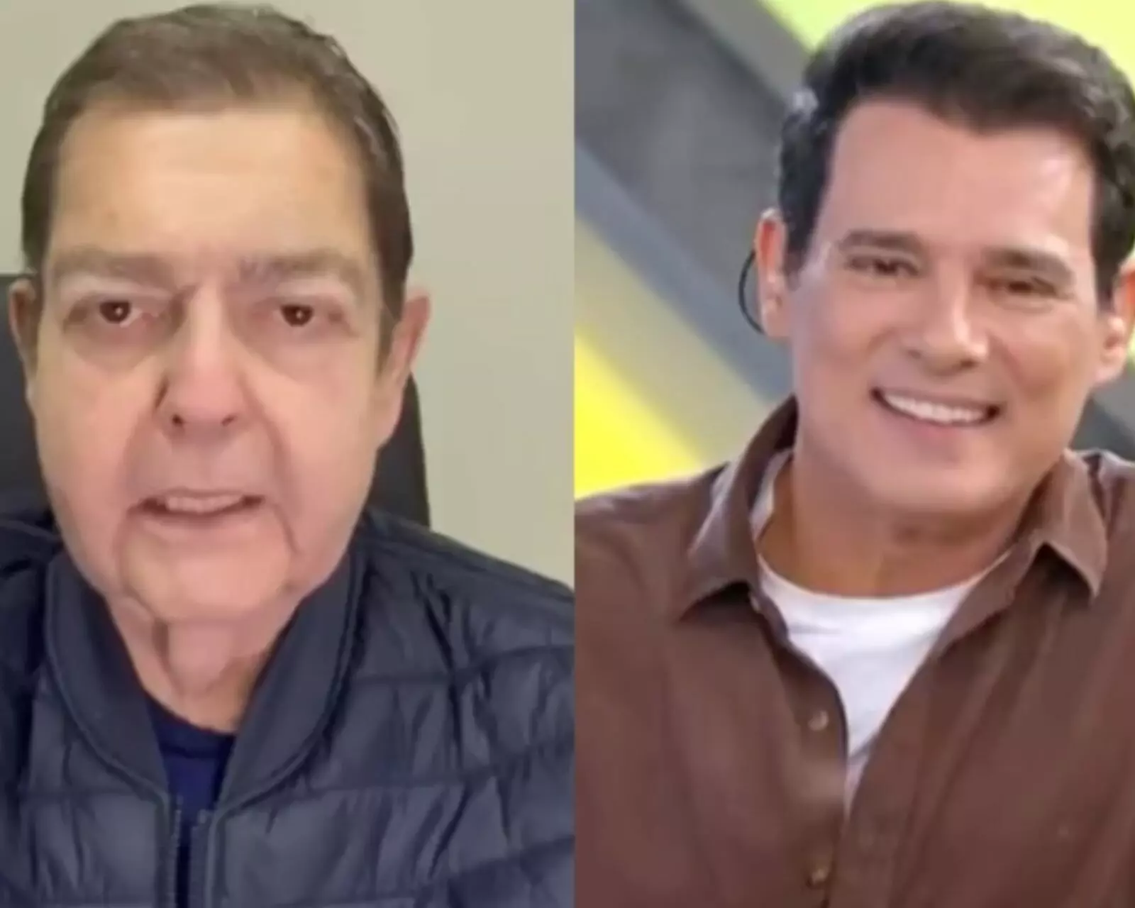 Faustão e Celso Portiolli