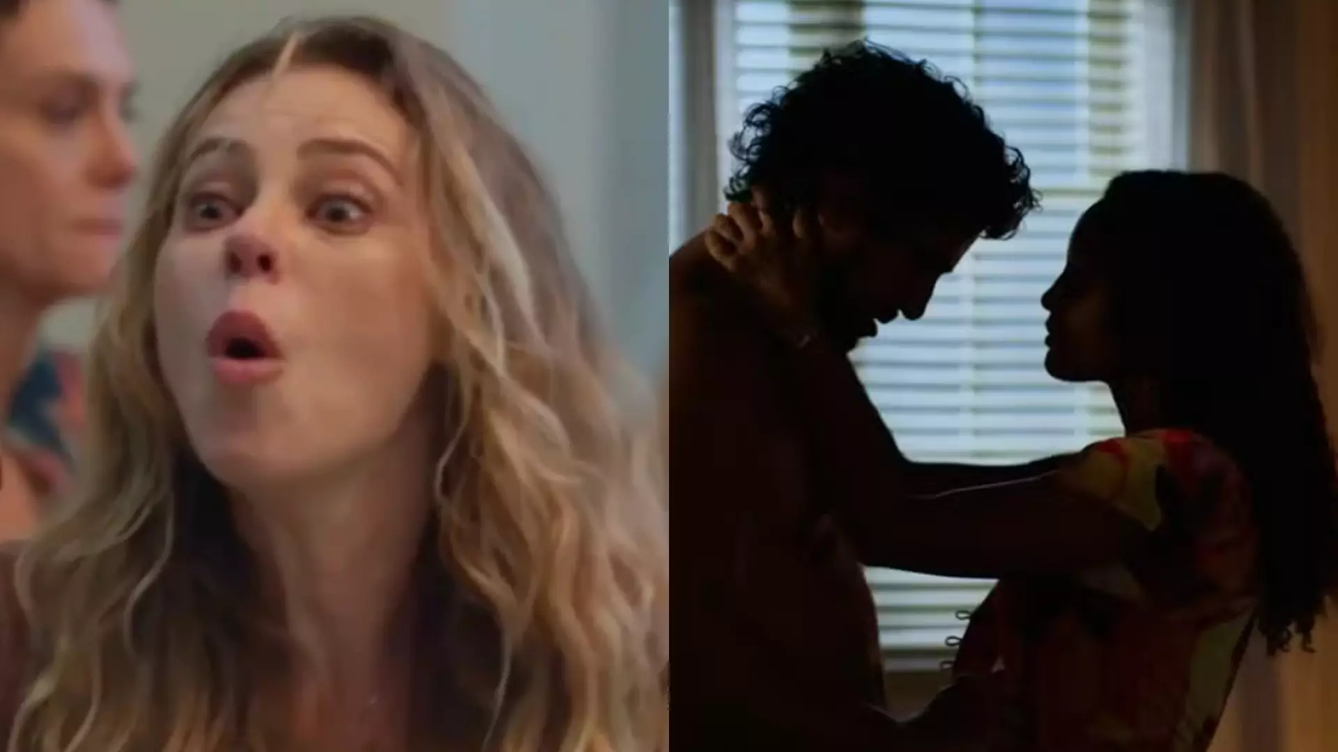 Heleninha (Paolla Oliveira), Ivan (Renato Góes) e Raquel (Taís Araujo) de Vale Tudo