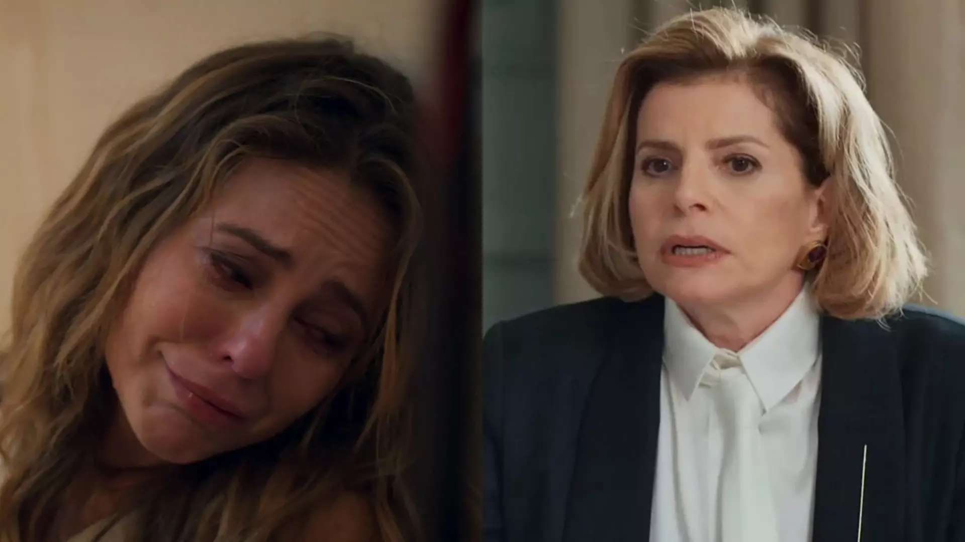 Heleninha (Paolla Oliveira) e Odete (Debora Bloch) de Vale Tudo