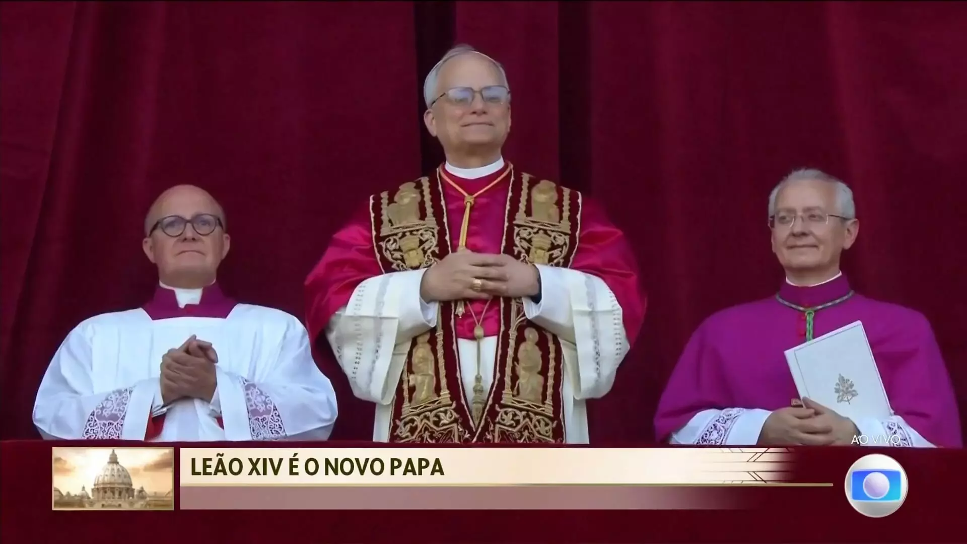 Jornal Hoje especial com a cobertura do anúncio de Robert Prevost como Papa Leão XIV