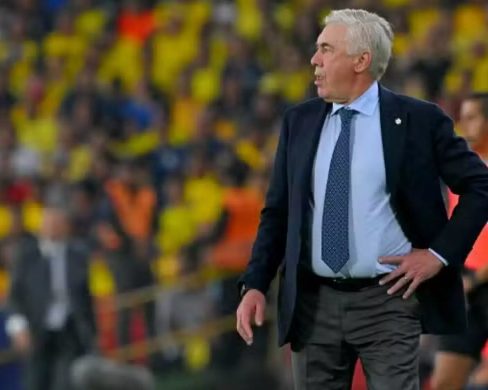 Ancelotti em campo
