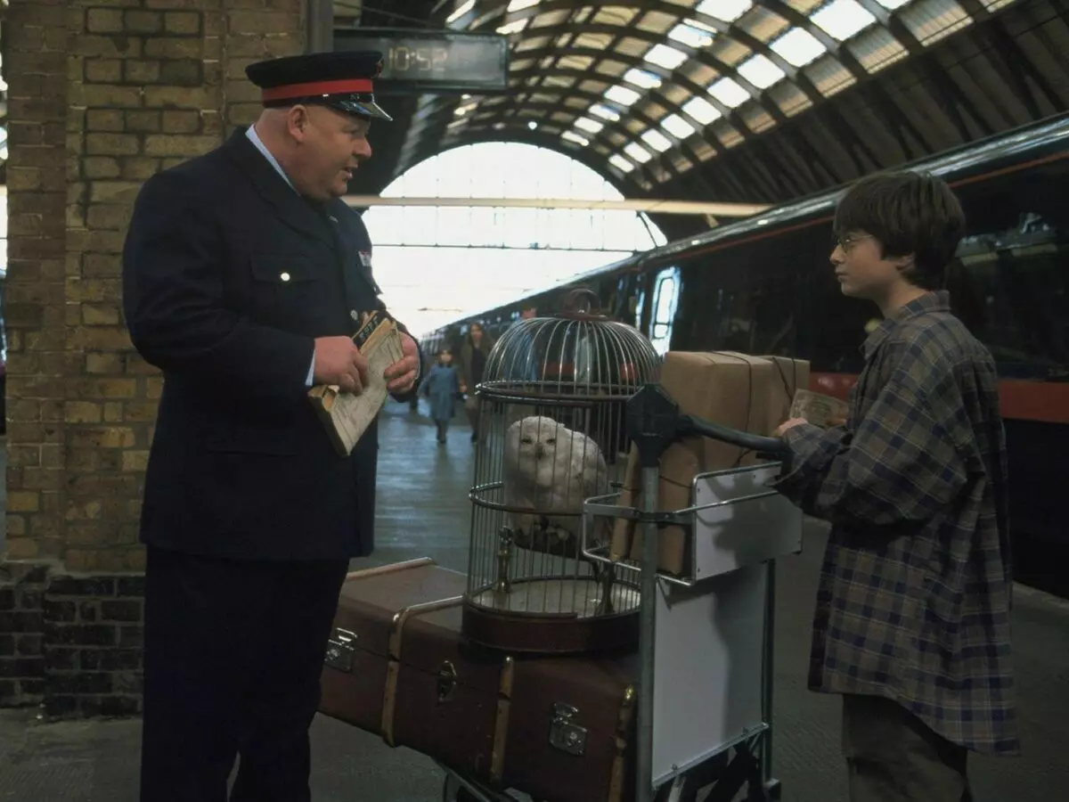 Cena do filme Harry Potter
