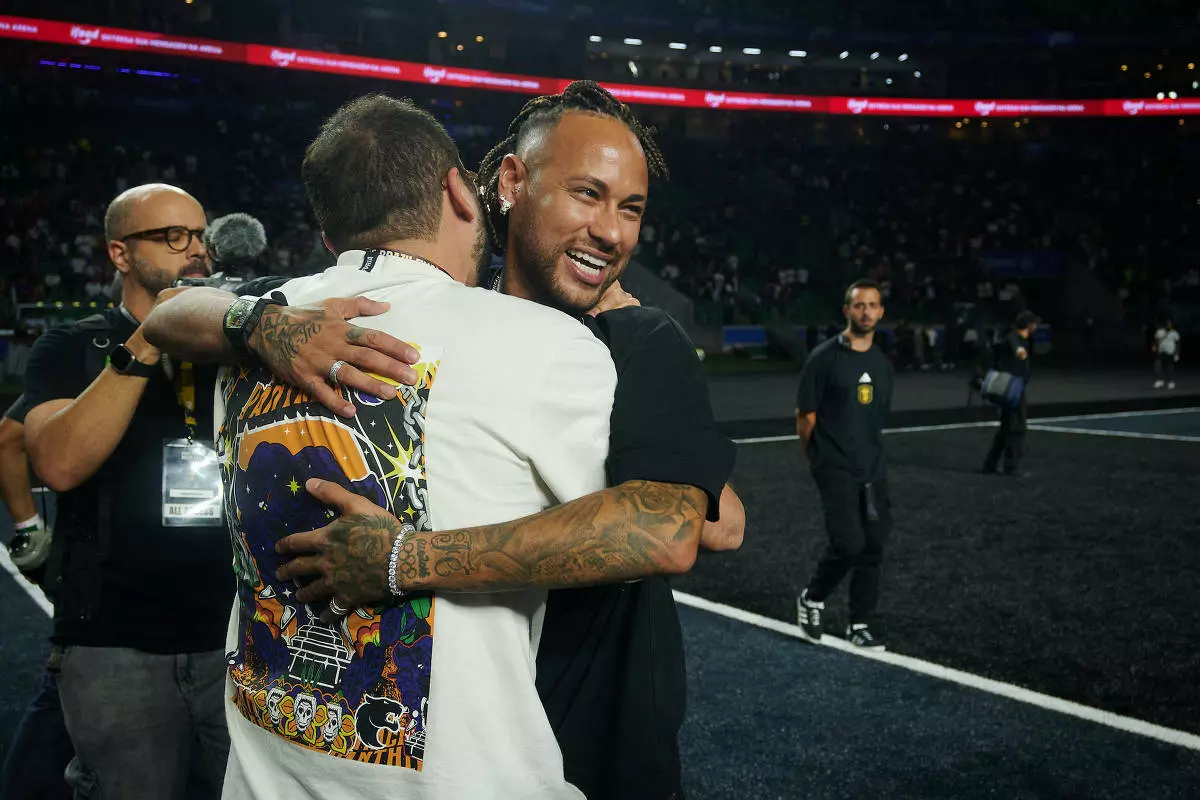Neymar na final da Kings League Brasil