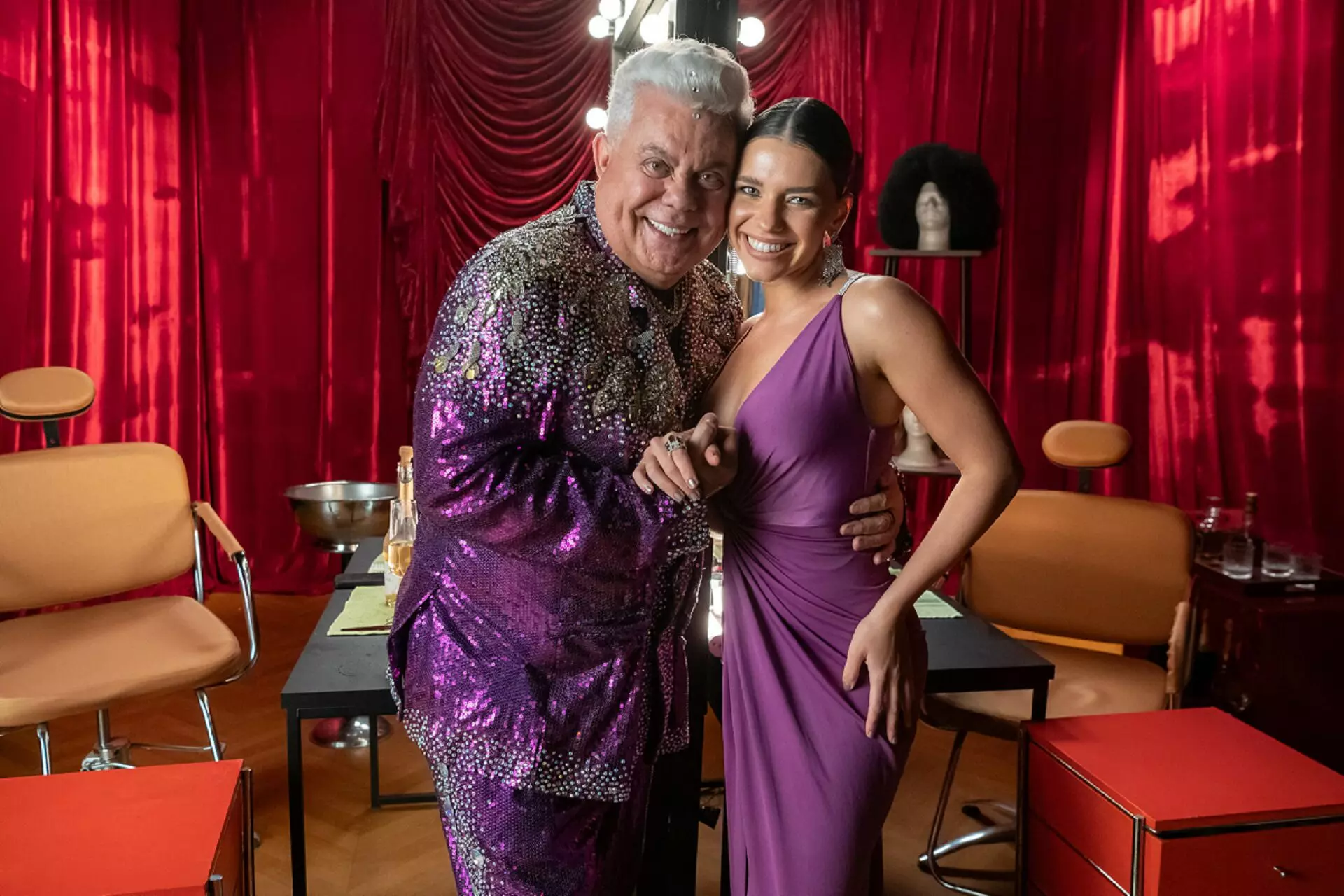 Milton Cunha e Bruna Linzmeyer na edição 2025 de Falas de Orgulho