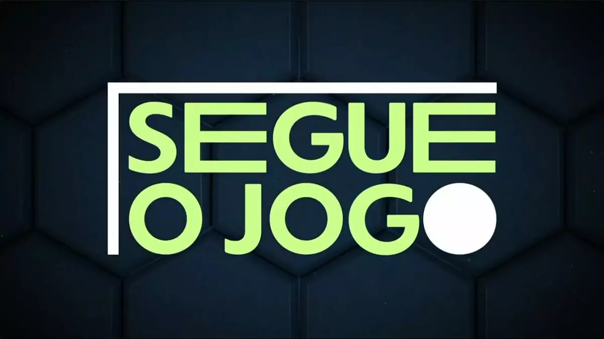 Logotipo do programa Segue o Jogo em 2025