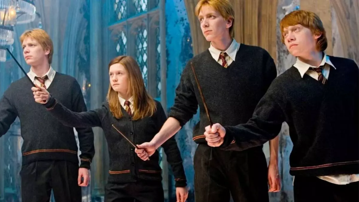 Irmãos Weasley nos filmes Harry Potter