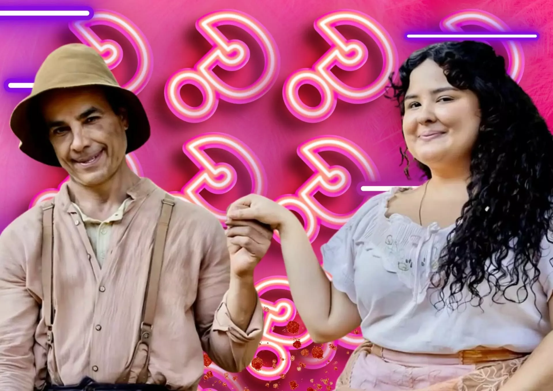Maria Divina e Zé dos Porcos em Êta Mundo Melhor!