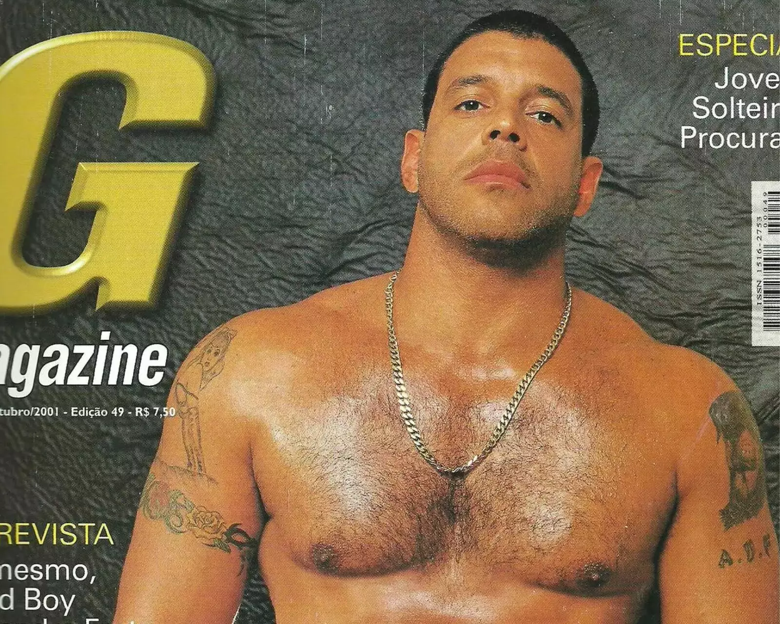 Alexandre Frota na capa da G Magazine