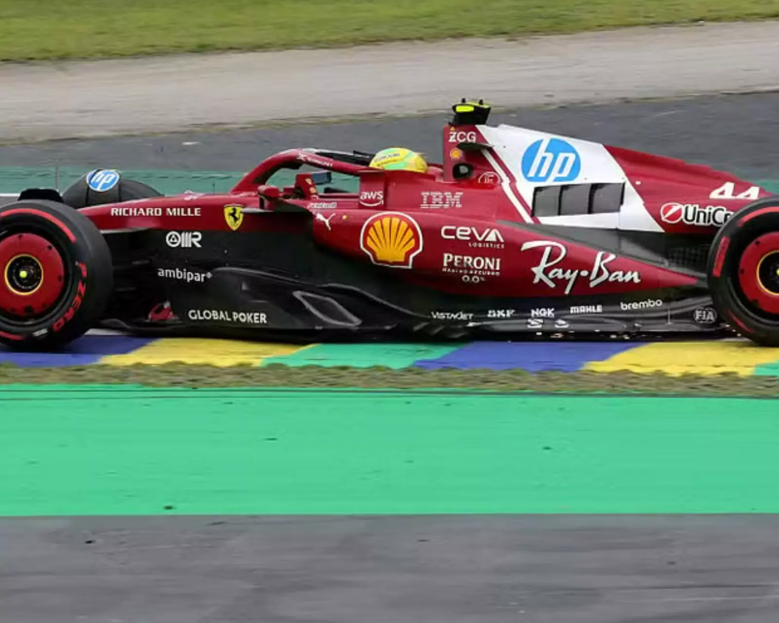 Lewis Hamilton no GP de São Paulo de Fórmula 1