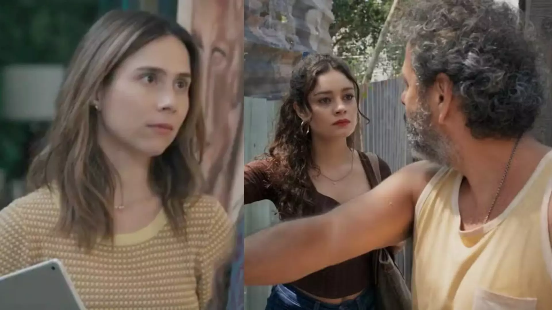 Lucélia, Gerluce e Joaquim em Três Graças