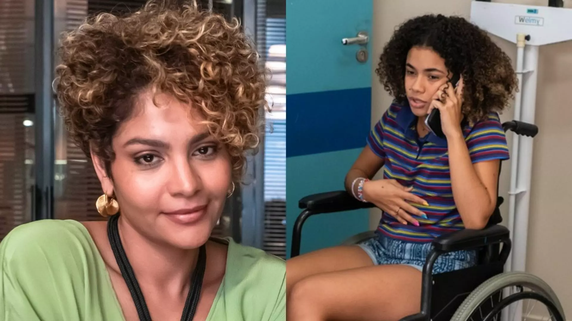 Lena e Joélly em Três Graças