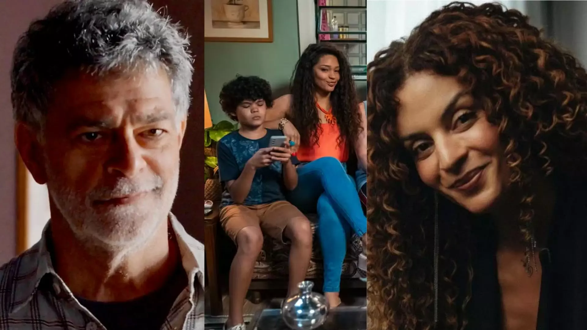 Rogério, Cristiano, Alaíde e Viviane em Três Graças