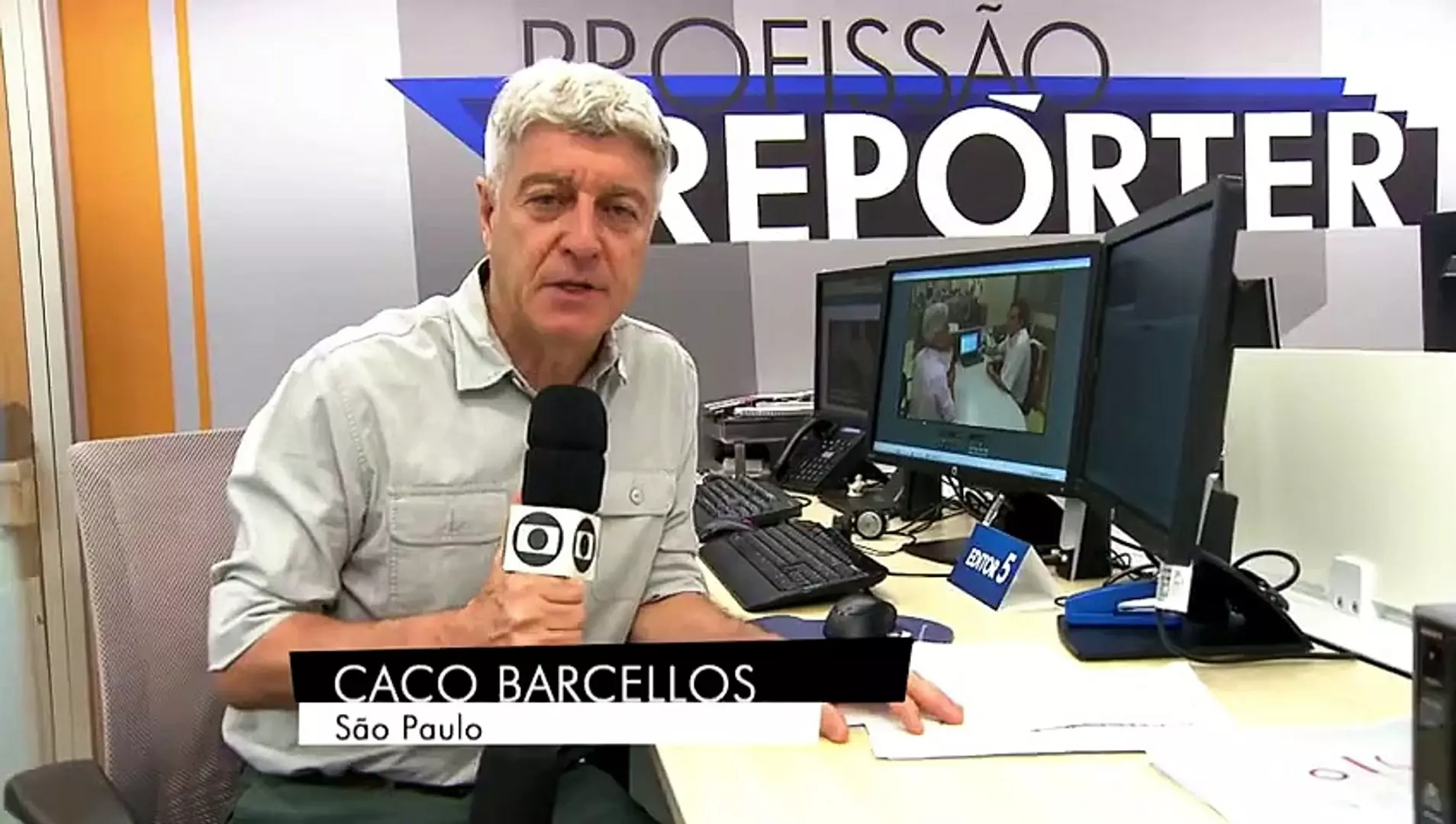 Caco Barcellos no Profissão Repórter