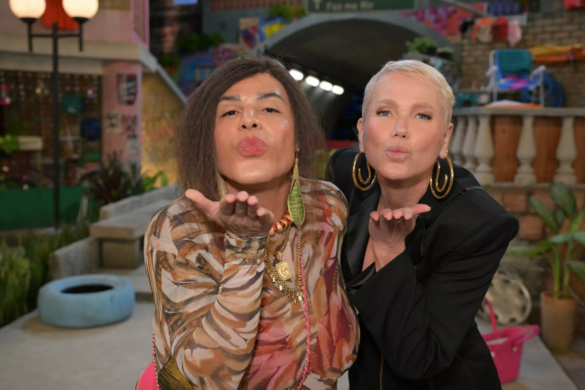 Xuxa e Rodrigo Sant'anna no Tô de Graça