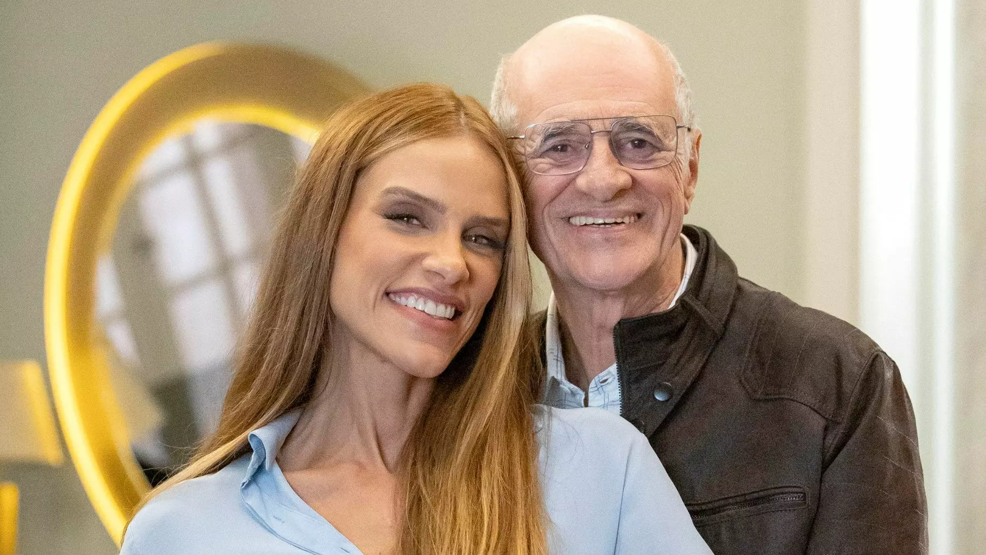 Alaor (Marcos Caruso) e Marcela (Isabelle Nassar) em Coração Acelerado
