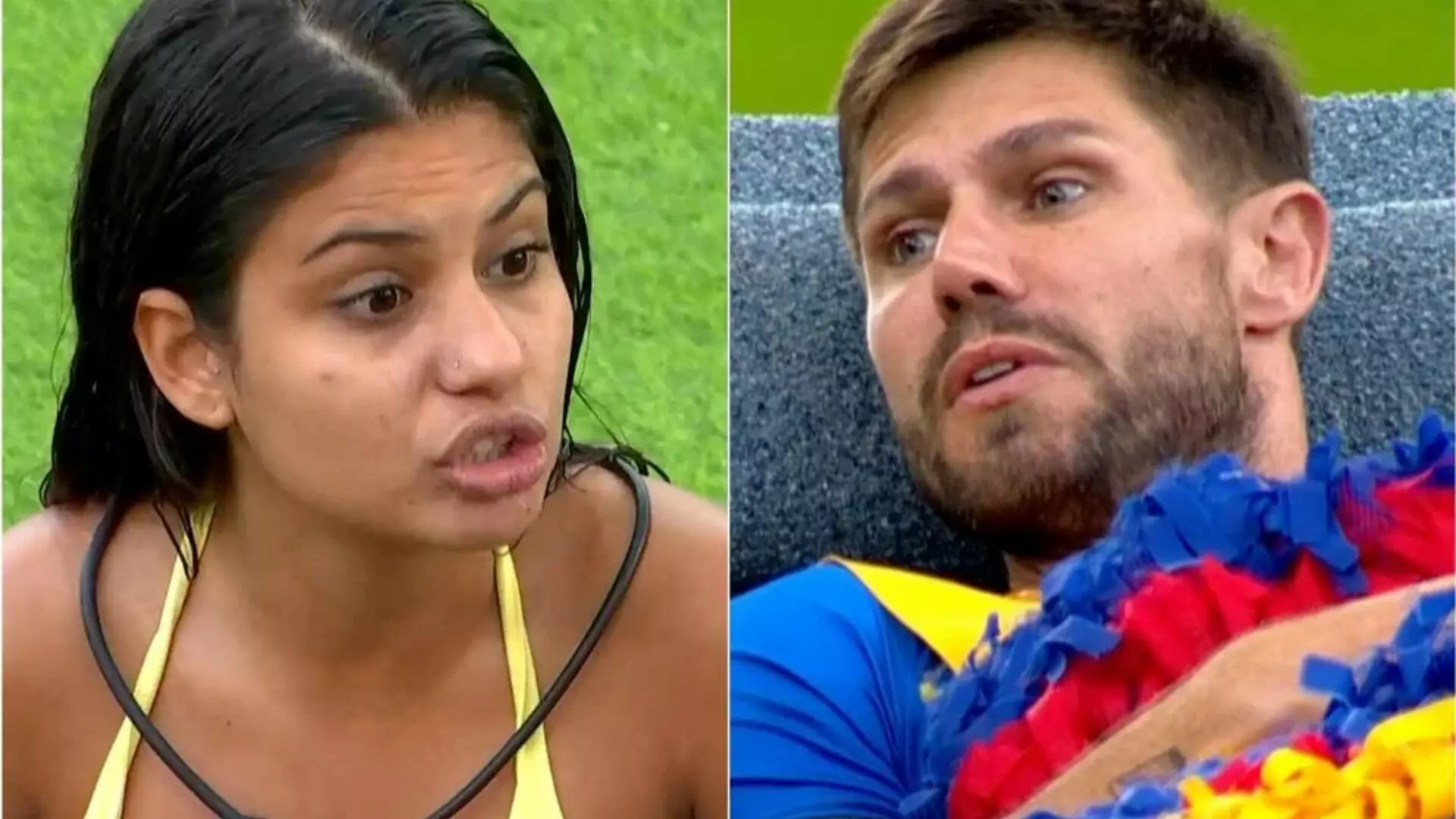BBB 26: Briga! Jonas e Gabriela batem boca: 'Se quiser guerra, vamos para guerra'