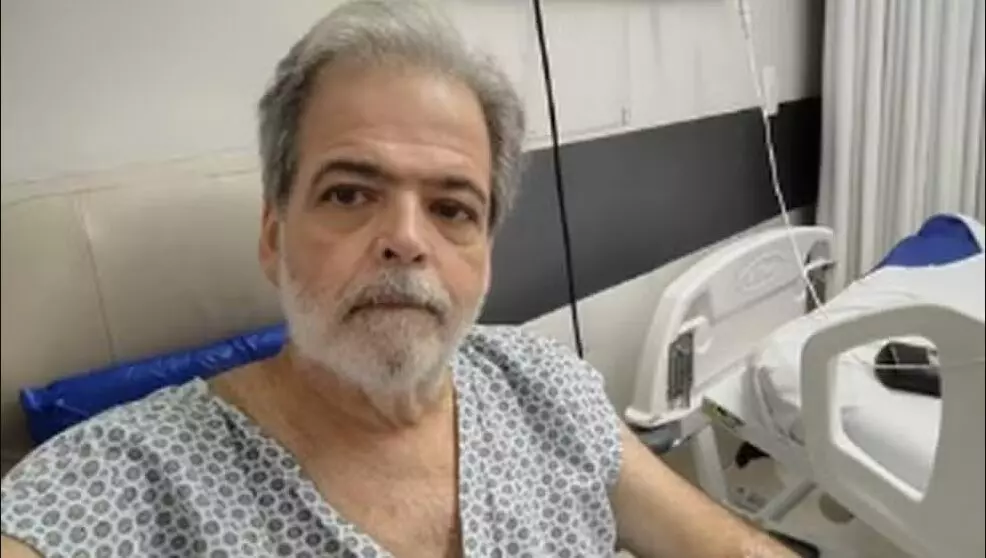 Claudio Cinti é internado novamente após transplante