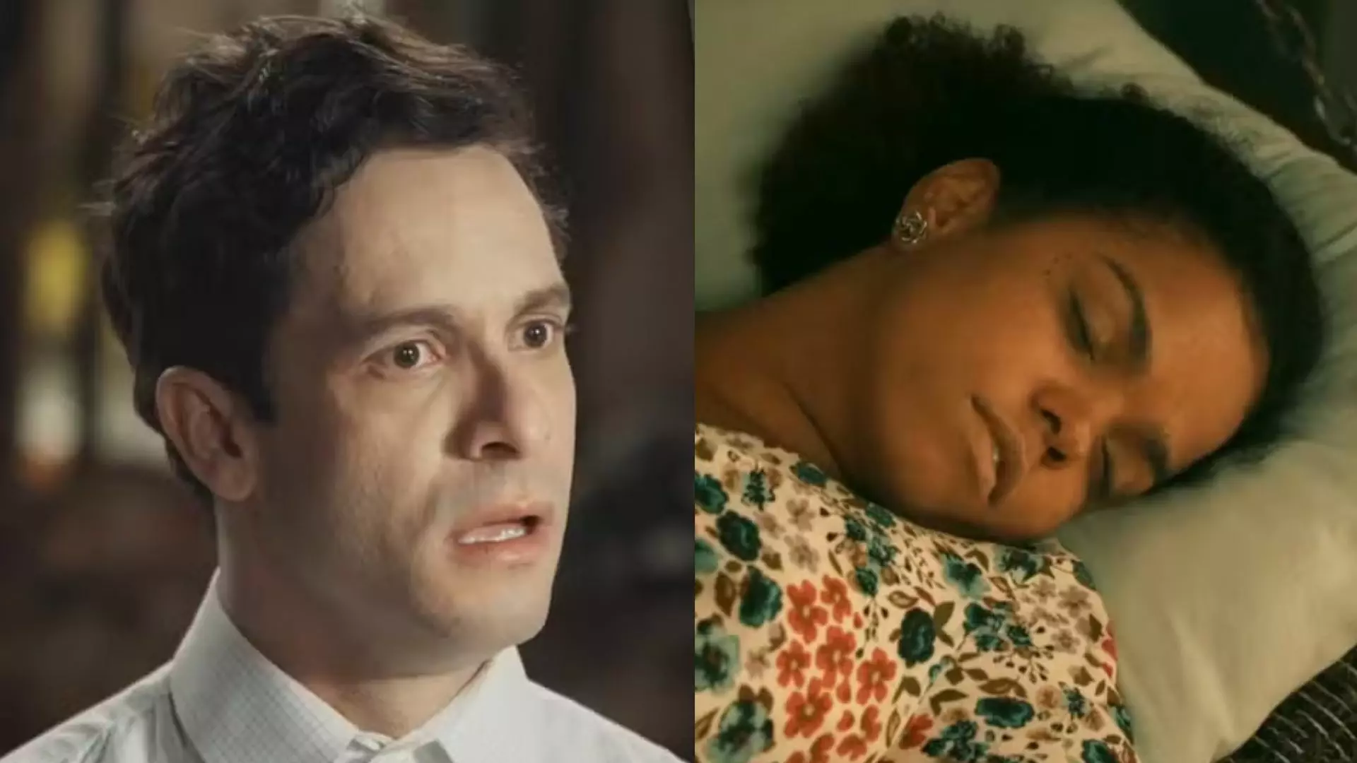 Celso (Rainer Cadete) e Dita (Jeniffer Nascimento em Êta Mundo Melhor