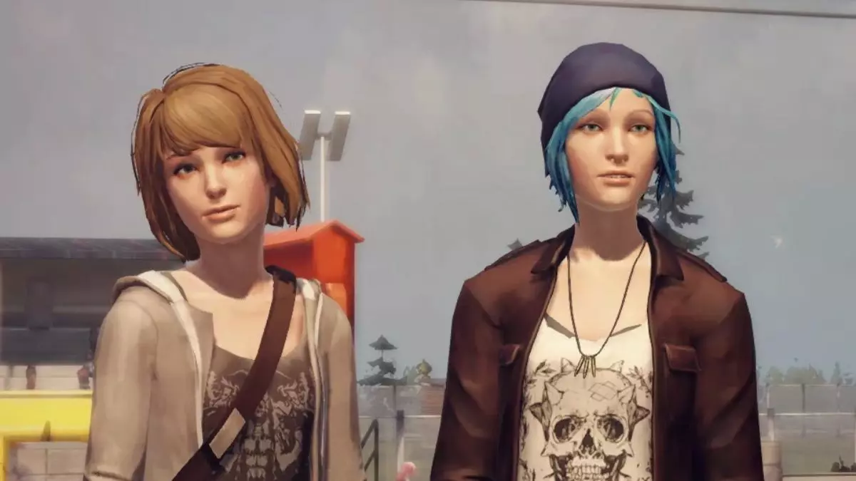 Chloe e Max em Life Is Strange