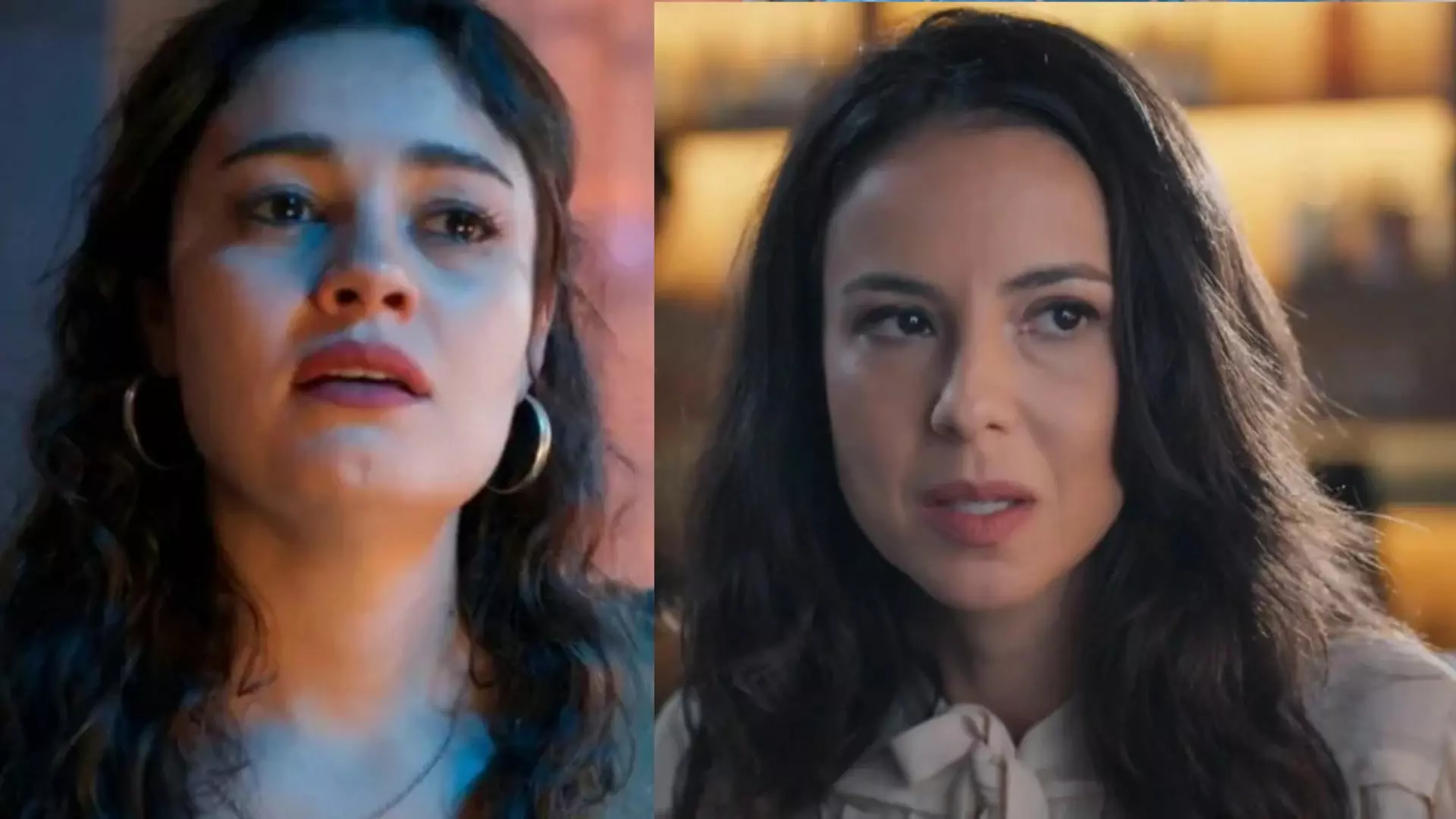 Gerluce (Sophie Charlotte) e Zenilda (Andréia Horta) em Três Graças